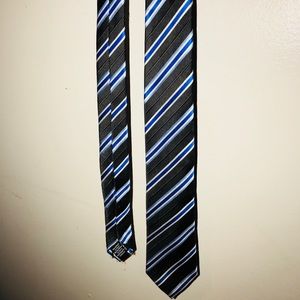 Black and Blue Tie